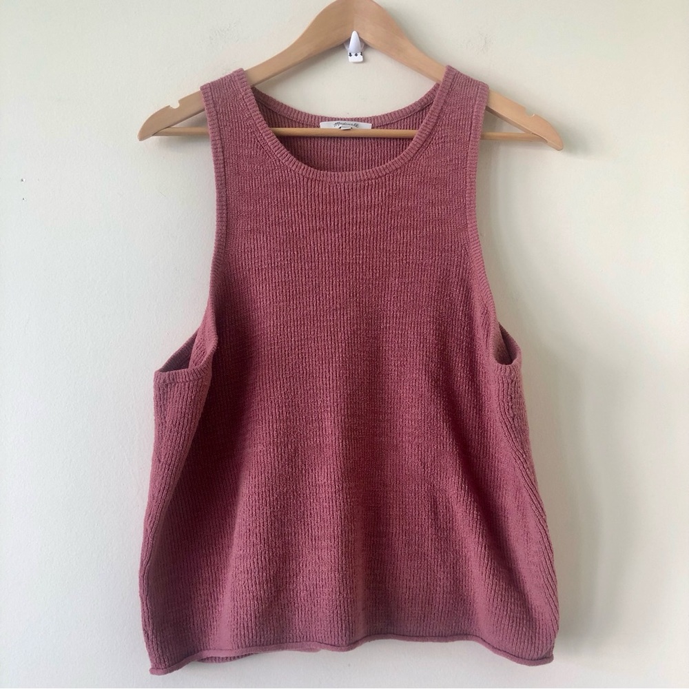 Madewell Plus Birchmoor Sweater Tank Size 2X